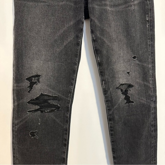 American eagle AE AirFlex slim Fit black distressed men’s Jeans - Picture 9 of 9